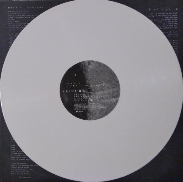 THE CURE : SONGS OF A LOST WORLD LTD LP 180G WHITE VINYL