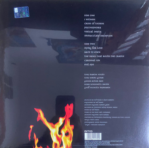 BLACK SABBATH : CROSS PURPOSES LTD LP 180G CLEAR VINYL