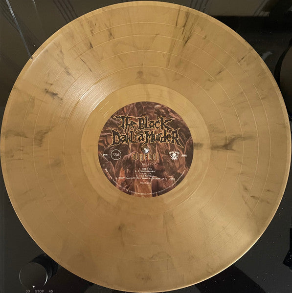 THE BLACK DAHLIA MURDER : ABYSMAL LTD LP 180G GOLD BLACK MARBLED VINYL