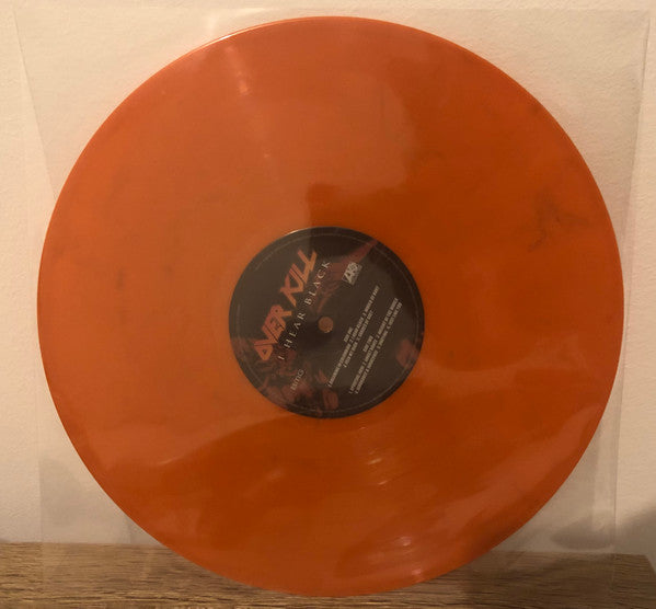 OVERKILL : I HEAR BLACK LTD LP 180G ORANGE VINYL