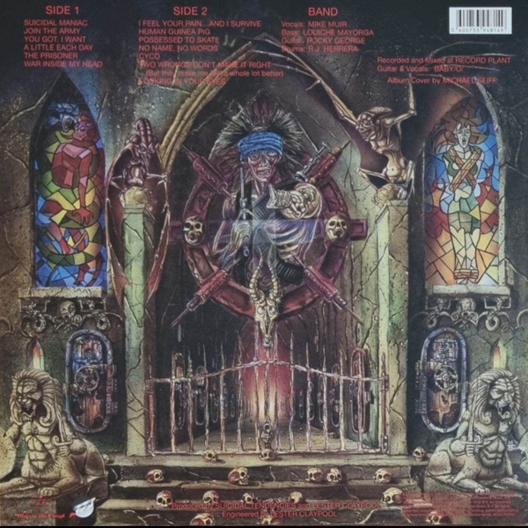 SUICIDAL TENDENCIES : JOIN THE ARMY LP RE 2022