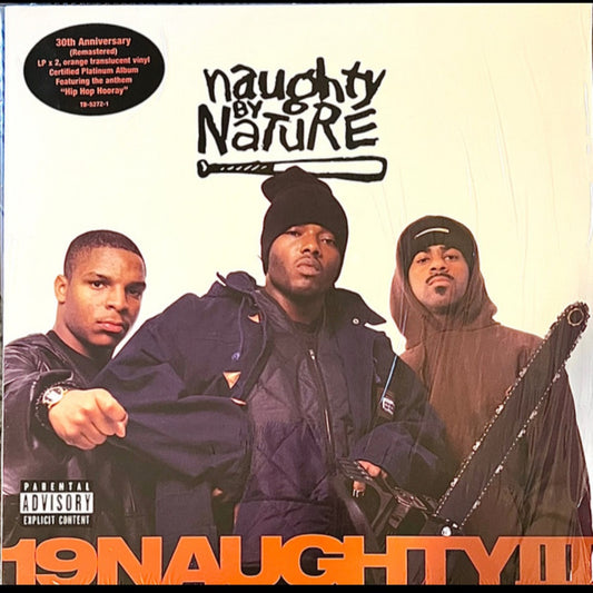 NAUGHTY BY NATURE : 19NAUGHTYIII 2LP LTD 30TH ANNIVERSARY ORANGE 🍊 WAX