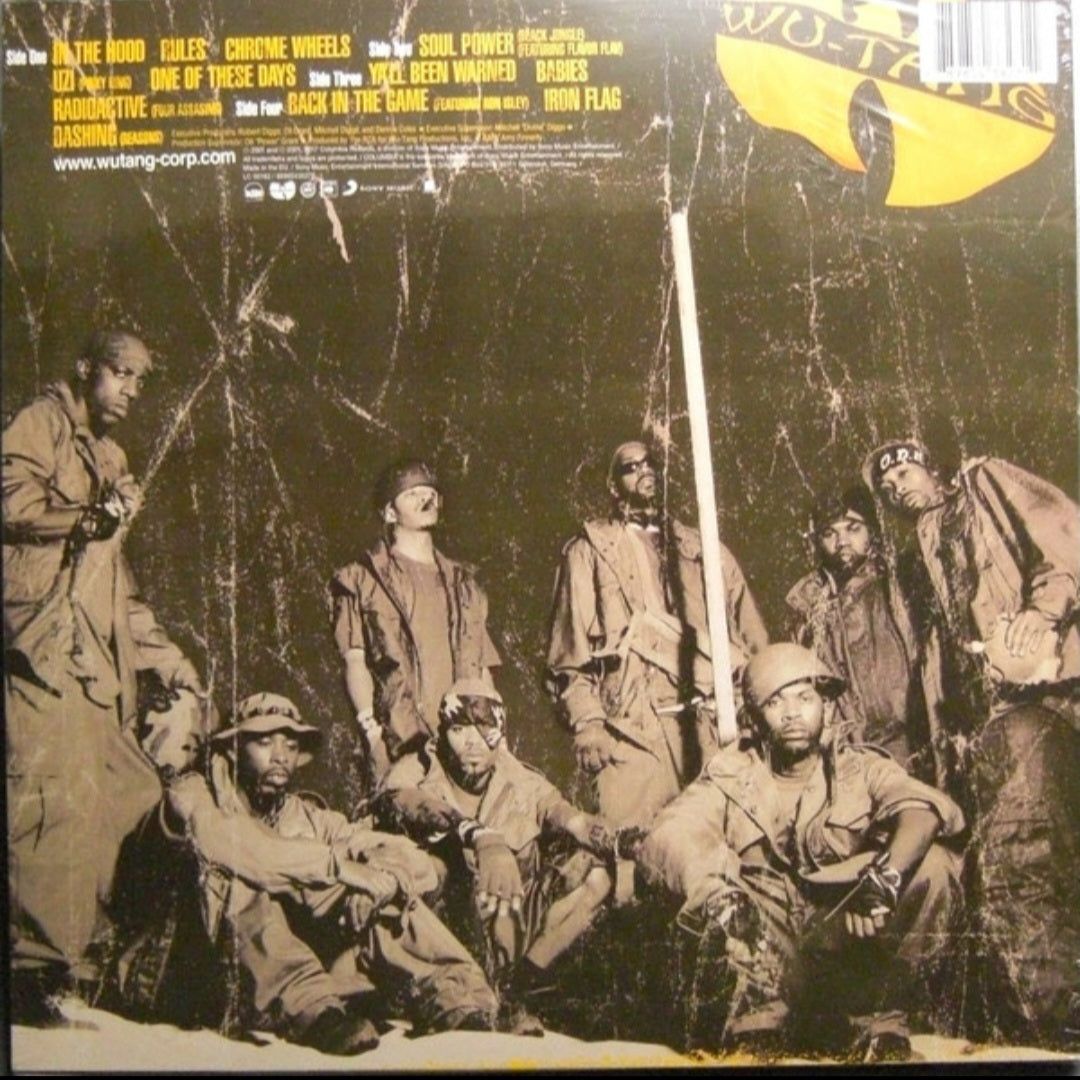 WU TANG CLAN : IRON FLAG 2LP