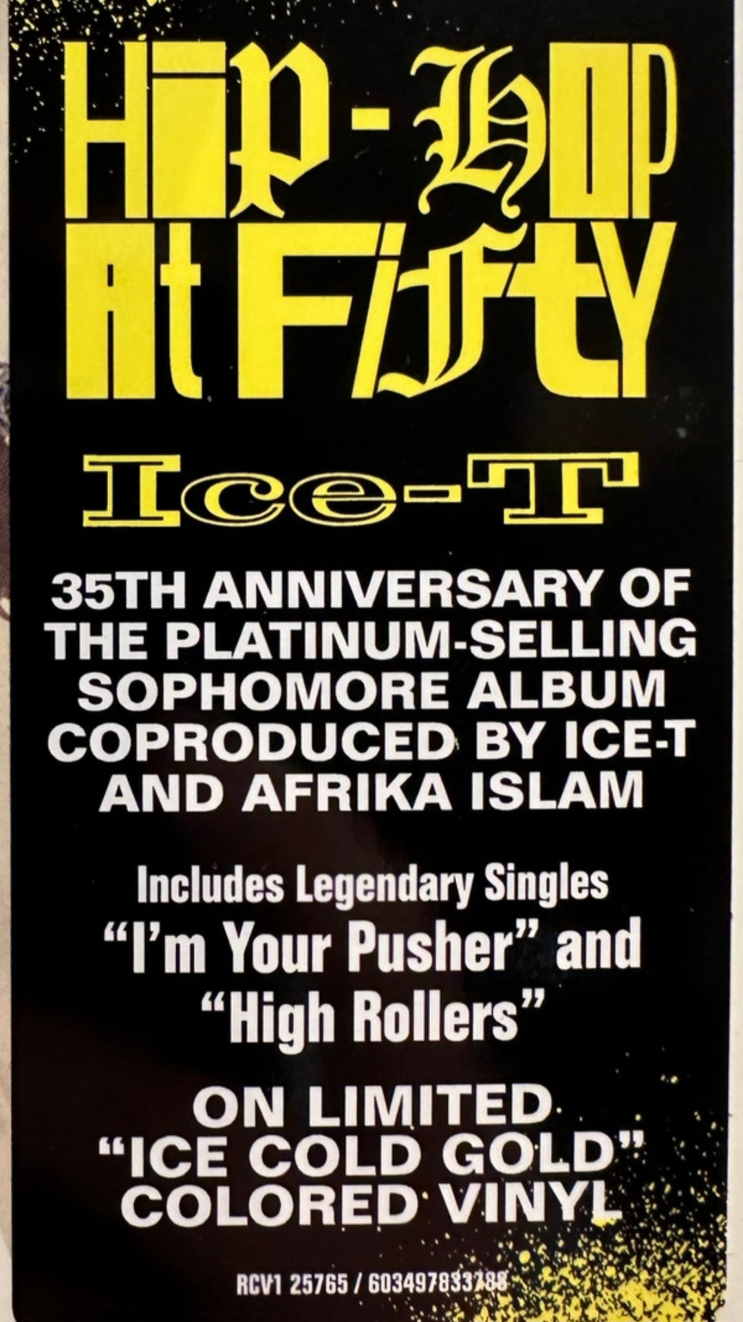 ICE T 🧊 : POWER LTD 35TH ANNIVERSARY 'ICE COLD GOLD' WAX