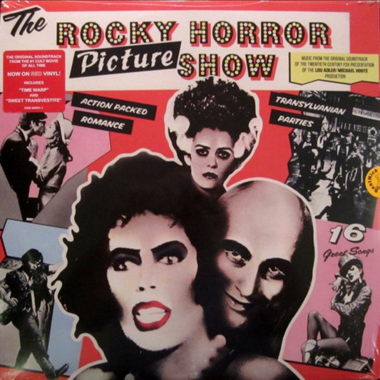 THE ROCKY HORROR PICTURE SHOW : ORIGINAL SOUND TRACK RED WAX ❤️