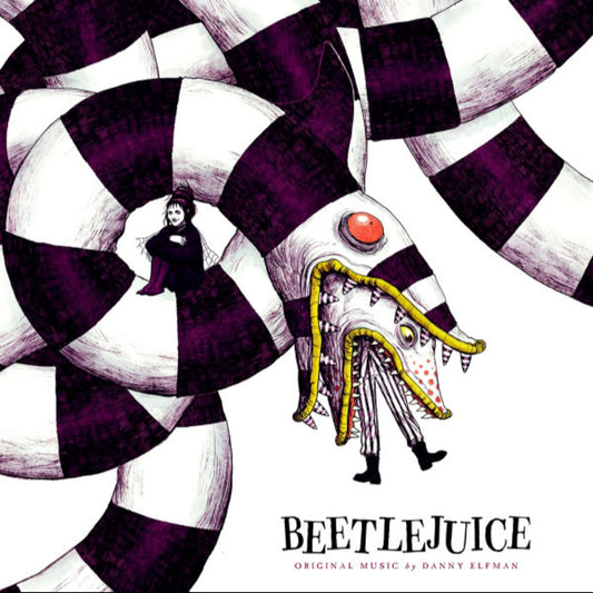 BEETLE JUICE 🪲 : LTD 30TH ANNIVERSARY WAXWORK RECORDS 2LP SPLATTER WAX