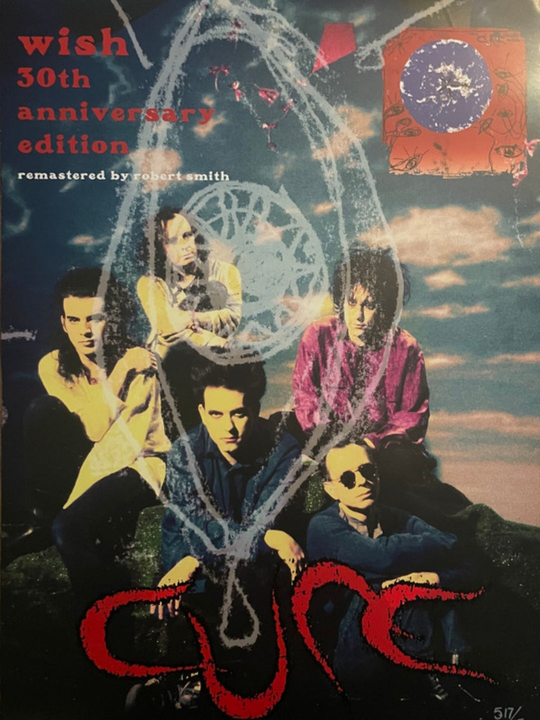 THE CURE : WISH LTD 2LP 30TH ANNIVERSARY