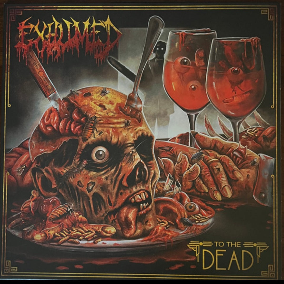 EXHUMED : TO THE DEAD LTD LP OXBLOOD EDITION