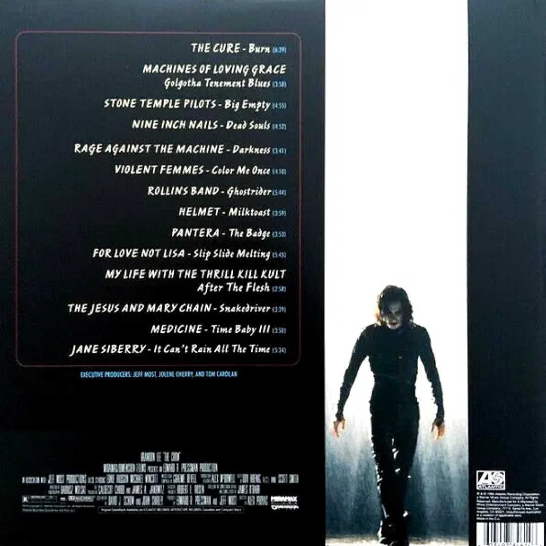THE CROW : ORIGINAL SOUND TRACK 2LP ETCHED
