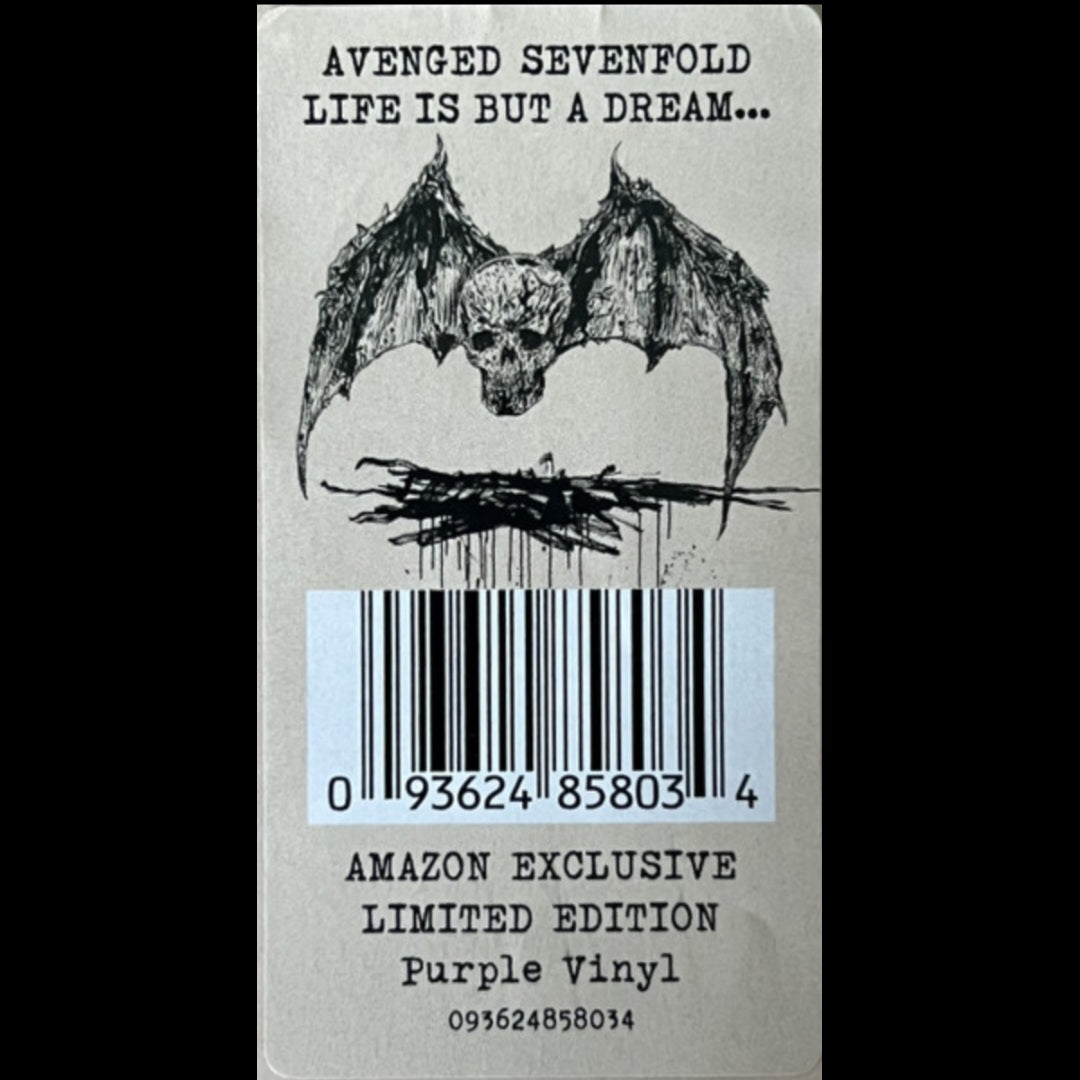 AVENGED SEVENFOLD : LIFE IS BUT A DREAM... LTD 2LP 180G PURPLE VINYL