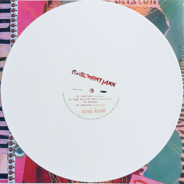BASEMENT JAXX : KISH KASH LTD 2LP 180G RED WHITE VINYL