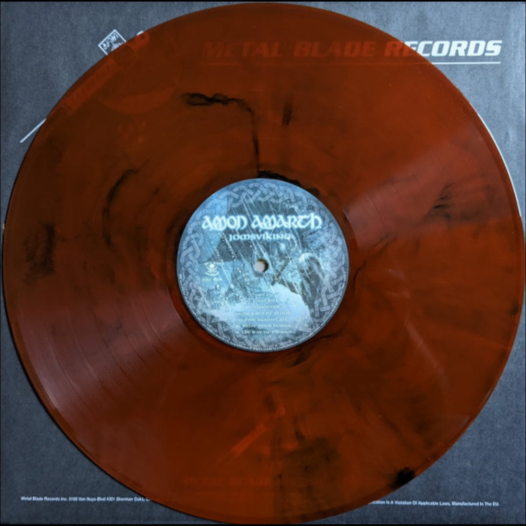 AMON AMARTH : JOMSVIKING LTD LP 180G ULTIMATE EDITION RUBY RED VINYL