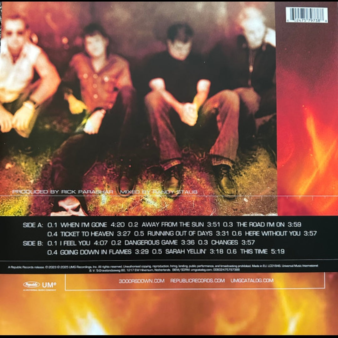 3 DOORS DOWN : AWAY FROM THE SUN LP 180G