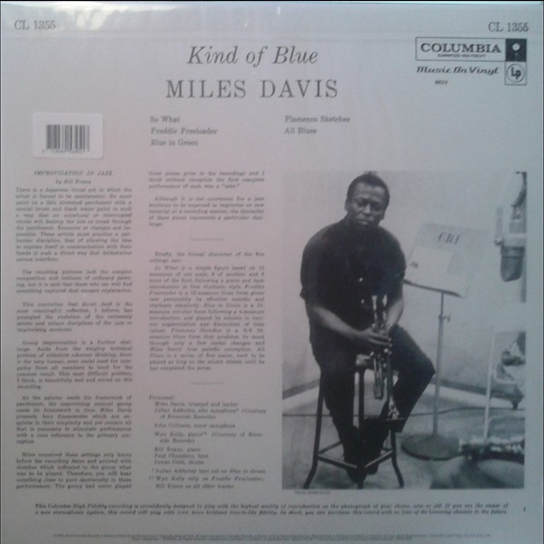 MILES DAVIS : KIND OF BLUE LP 180G