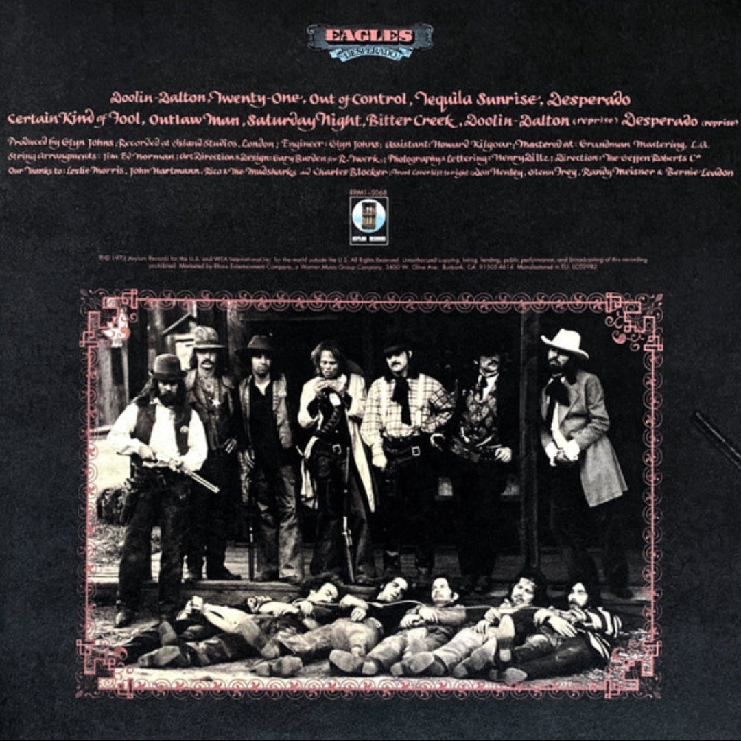 EAGLES : DESPERADO LP 180G