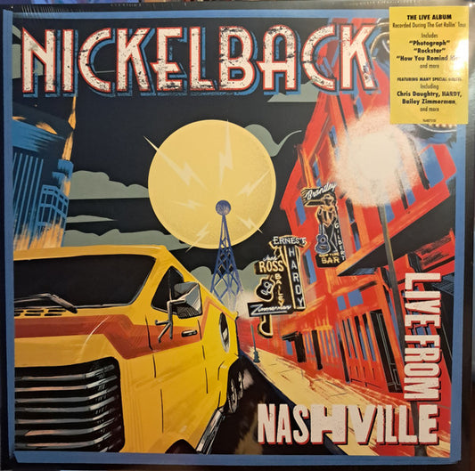 NICKELBACK : LIVE FROM NASHVILLE 2LP 180G