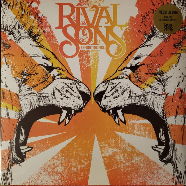 RIVAL SONS : BEFORE THE FIRE LTD LP 180G ORANGE TRANSLUCENT VINYL