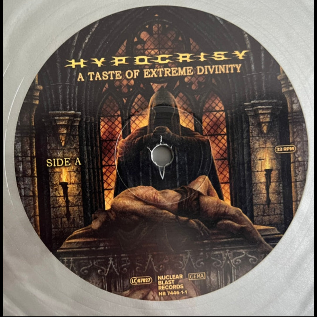 HYPOCRISY : A TASTE OF EXTREME DIVINITY LTD 2LP 180G SILVER VINYL