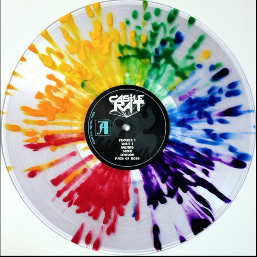CASTLE RAT : THE BEASTIARY LTD LP 180G RAINBOW SPLATTER VINYL