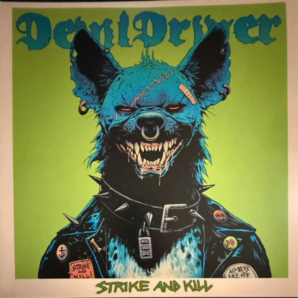 DEVILDRIVER : STRIKE AND KILL LTD LP 180G BLUE VINYL