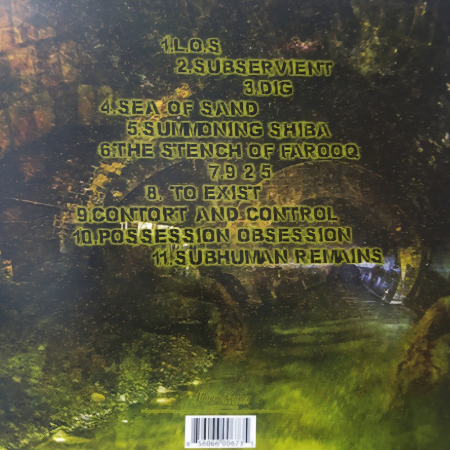 AHTME : SEWERBORN LTD LP 180G SWAMP GREEN VINYL