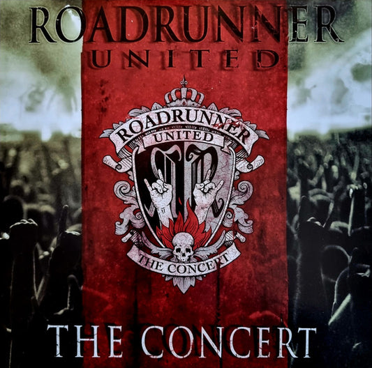 ROADRUNNER UNITED : THE CONCERT LTD 3LP 180G RED BLACK WHITE VINYL