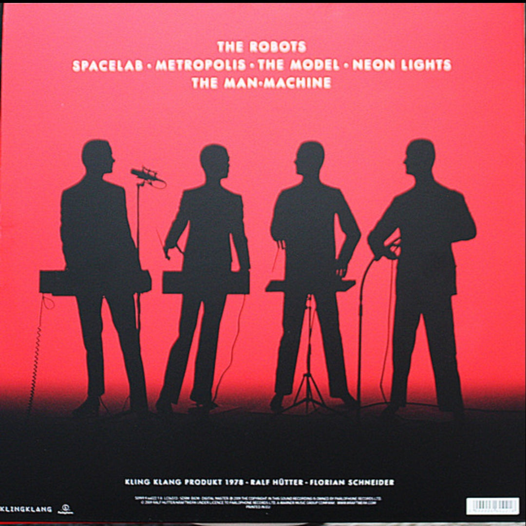 KRAFTWERK : MAN MACHINE LTD LP 180G RED VINYL