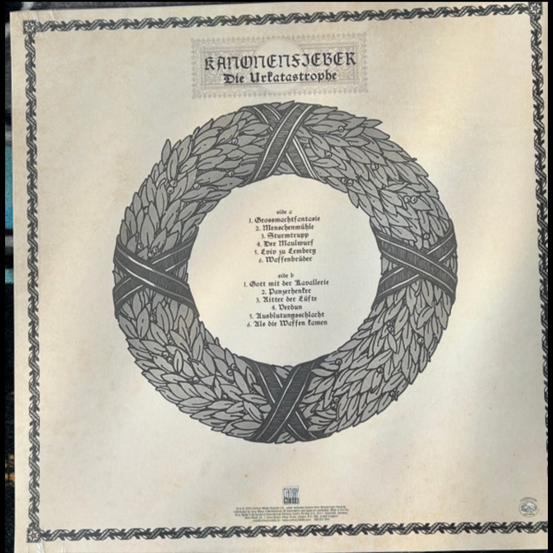 KANONENFIEBER : DIE URKATASTROPHE LP 180G