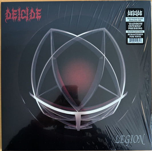 DEICIDE : LEGION LTD LP 180G TRANSLUCENT RAINBOW INFERNO VINYL