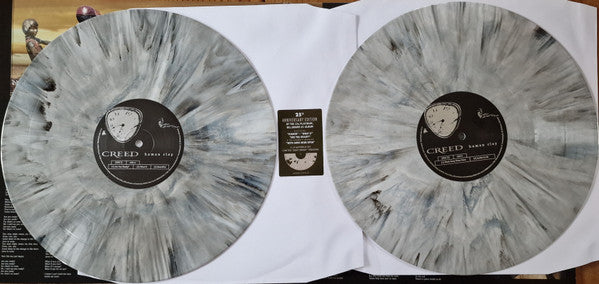 CREED : HUMAN CLAY LTD 25TH ANNIVERSARY 2LP 180G GREY SMOKE VINYL