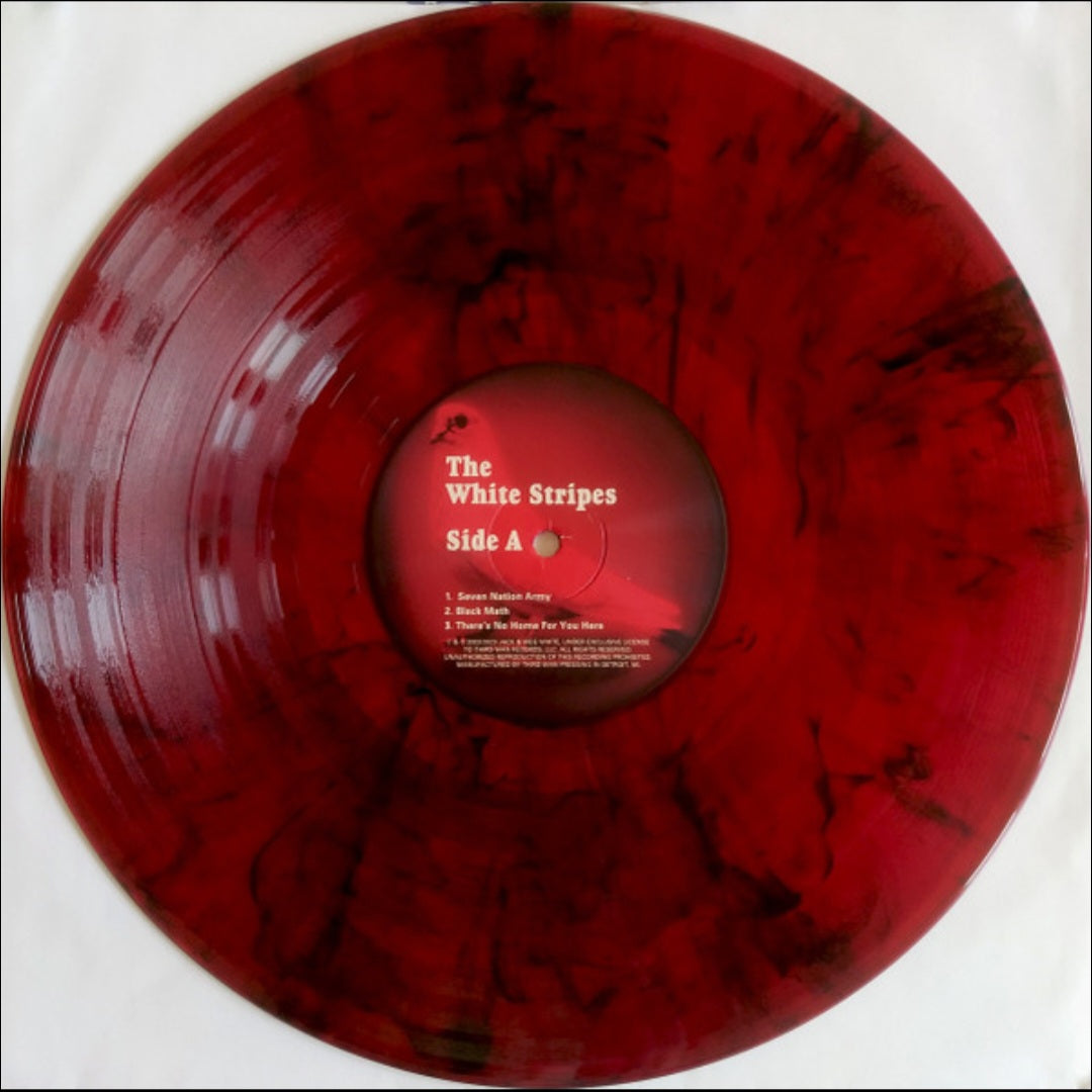 THE WHITE STRIPES : ELEPHANT LTD 20TH ANNIVERSARY 2LP 180G RED BLACK SMOKE / CLEAR BLACK SMOKE VINYL