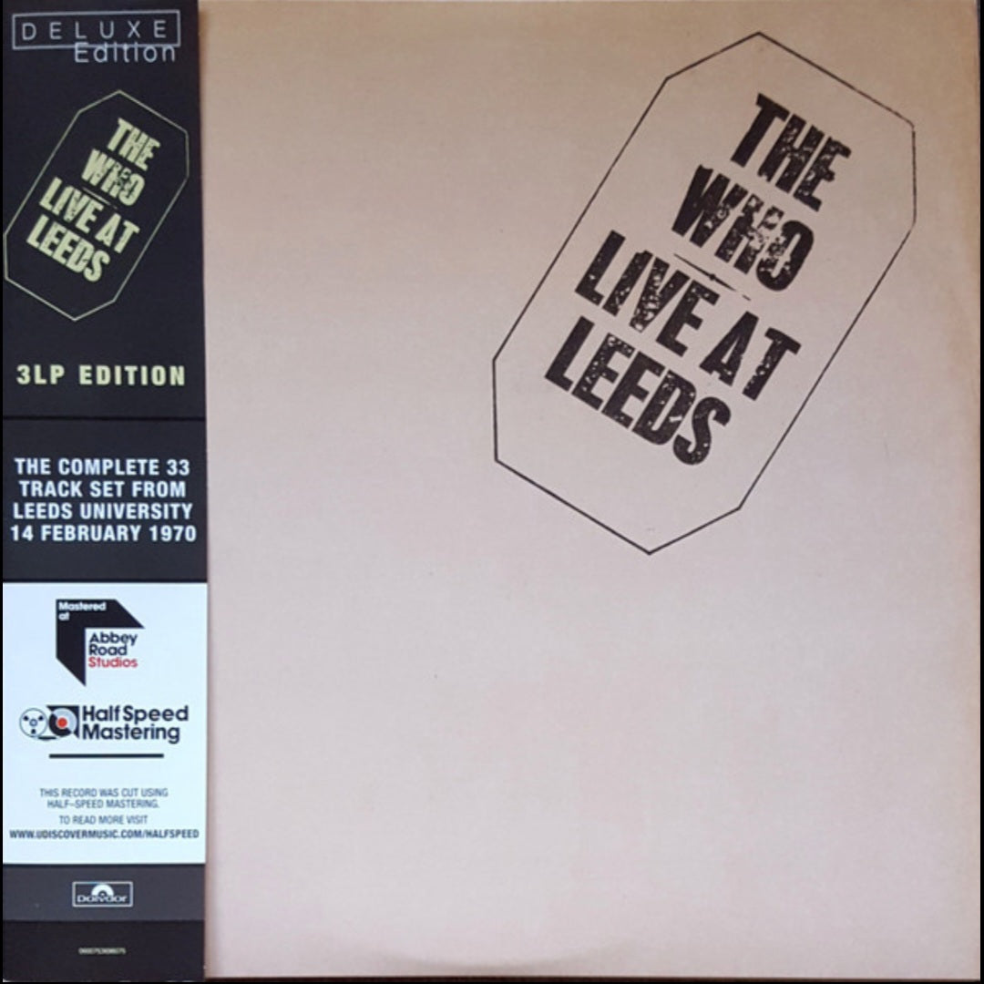 THE WHO : LIVE AT LEEDS LTD 3LP 180G