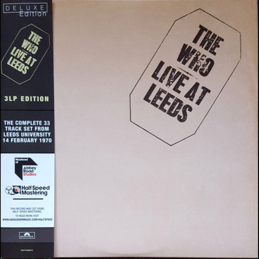 THE WHO : LIVE AT LEEDS LTD 3LP 180G