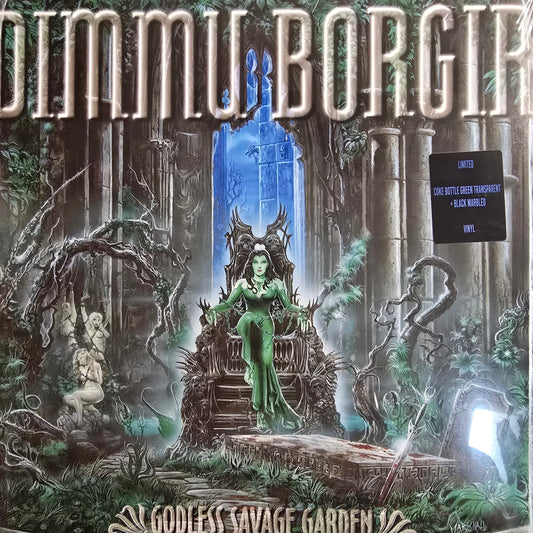 DIMMU BORGIR : GODLESS SAVAGE GARDEN LTD LP 180G GREEN BLACK MARBLED VINYL