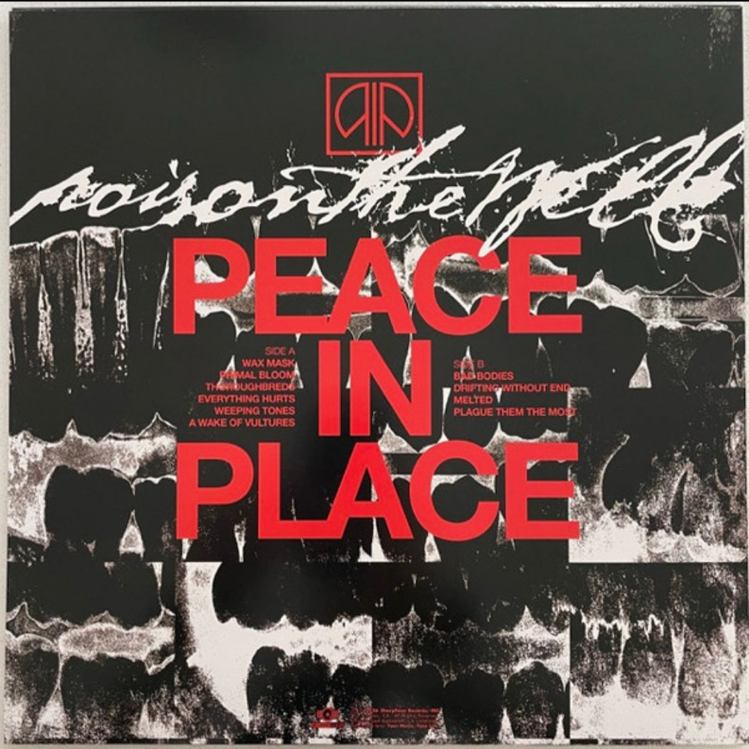 POISON THE WELL : PEACE IN PLACE LTD LP 180G CLEAR VINYL
