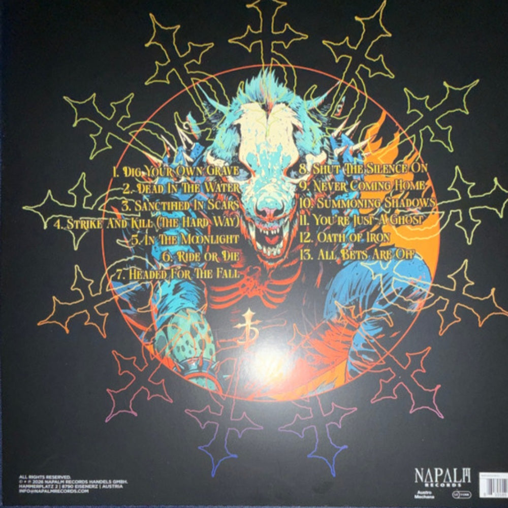 DEVILDRIVER : STRIKE AND KILL LTD LP 180G BLUE VINYL