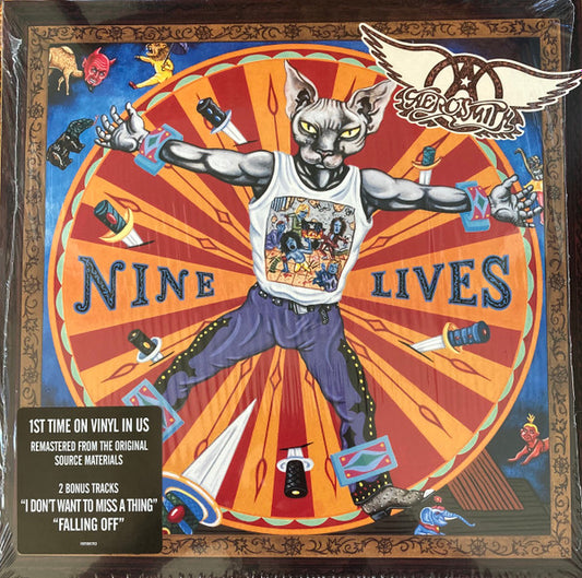AEROSMITH : NINE LIVES 2LP 180G