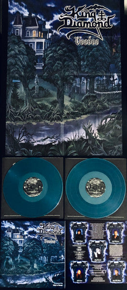 KING DIAMOND : VOODOO LTD 2LP 180G NIGHT BLUE PEARL VINYL INC POSTER