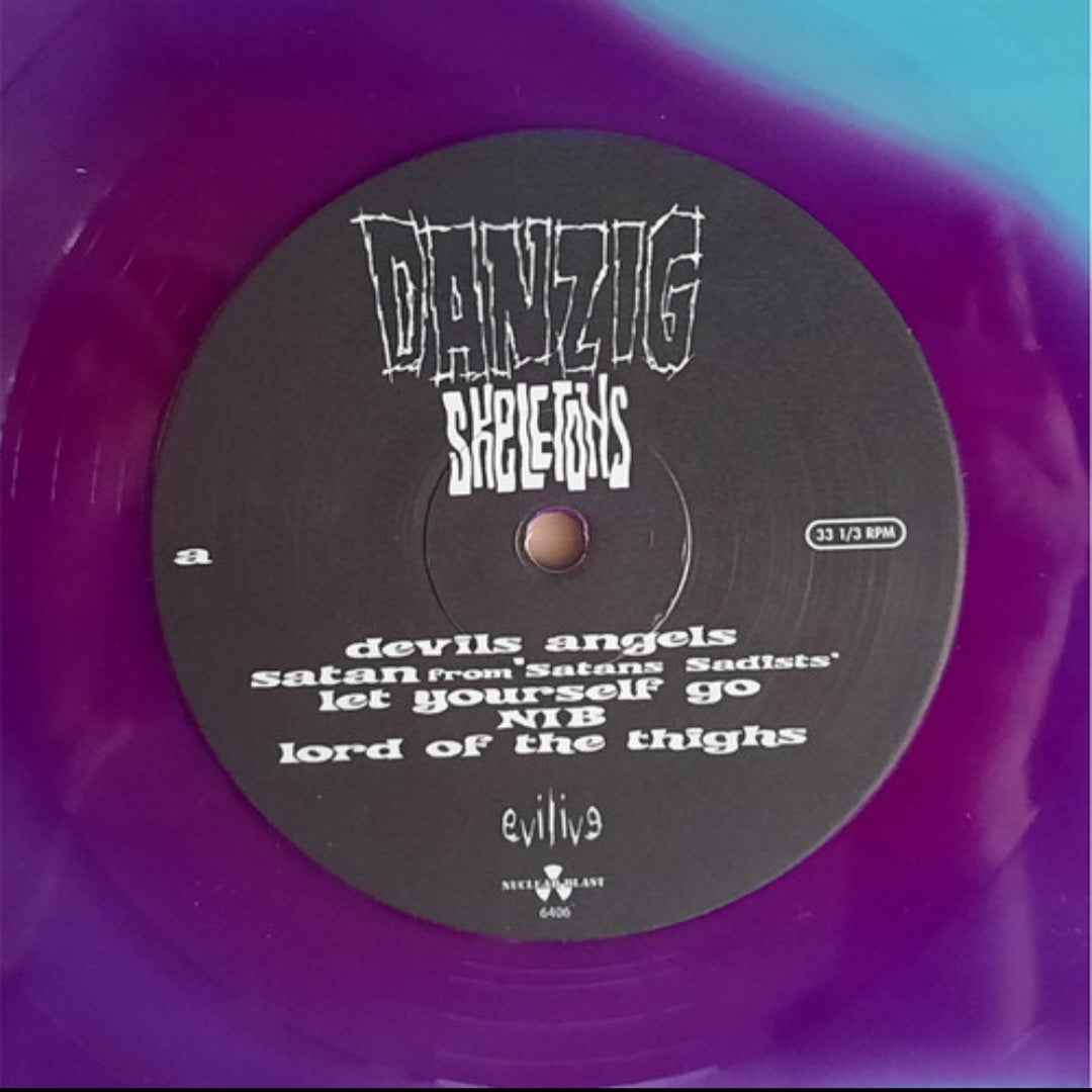 DANZIG : SKELETONS LTD LP 180G PURPLE IN BLUE VINYL