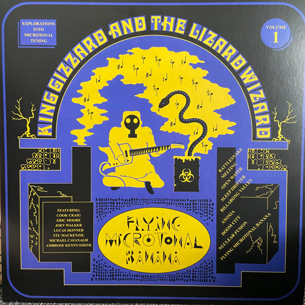 KING GIZZARD AND THE LIZARD WIZARD : MICROTONAL FLYING BANANA LP 180G