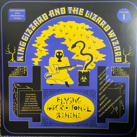 KING GIZZARD AND THE LIZARD WIZARD : MICROTONAL FLYING BANANA LP 180G