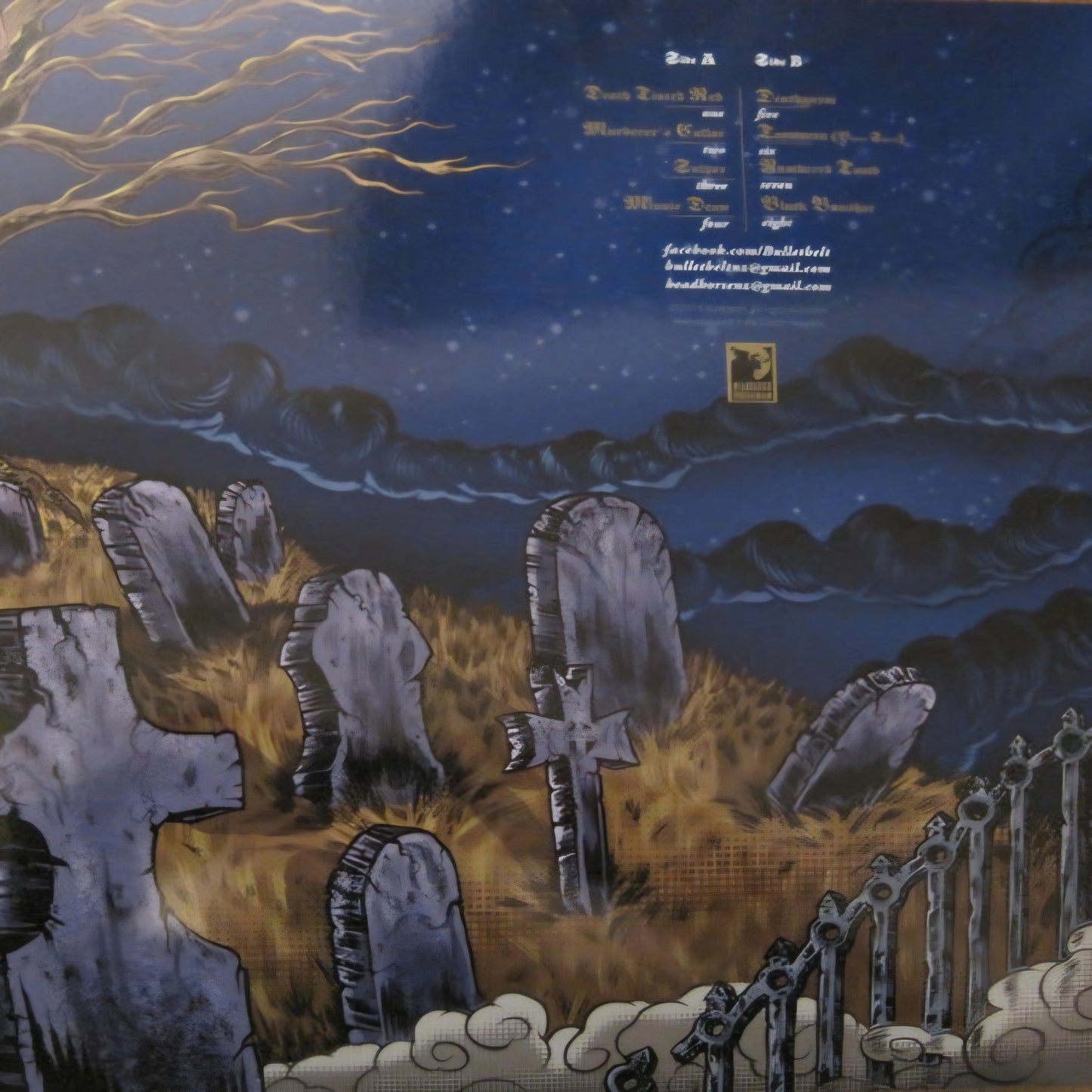 BULLETBELT : RISE OF THE BANSHEE LTD LP 180G BLUE GOLD MERGE VINYL