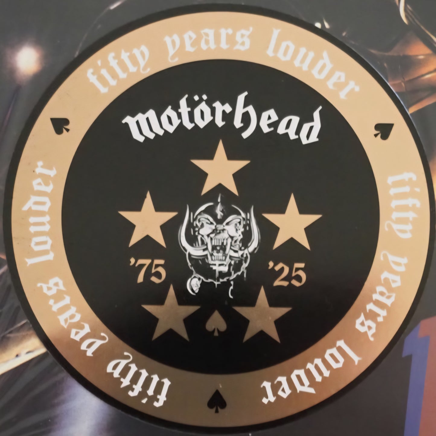 MOTORHEAD : BOMBER LTD LP 180G BLUE BLACK SPLATTER VINYL