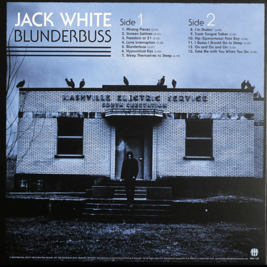 JACK WHITE : BLUNDERBUSS LP 180G