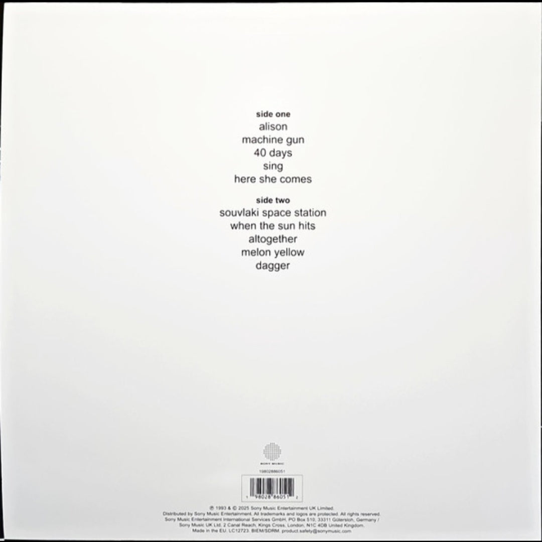 SLOWDIVE : SOUVLAKI LP 180G