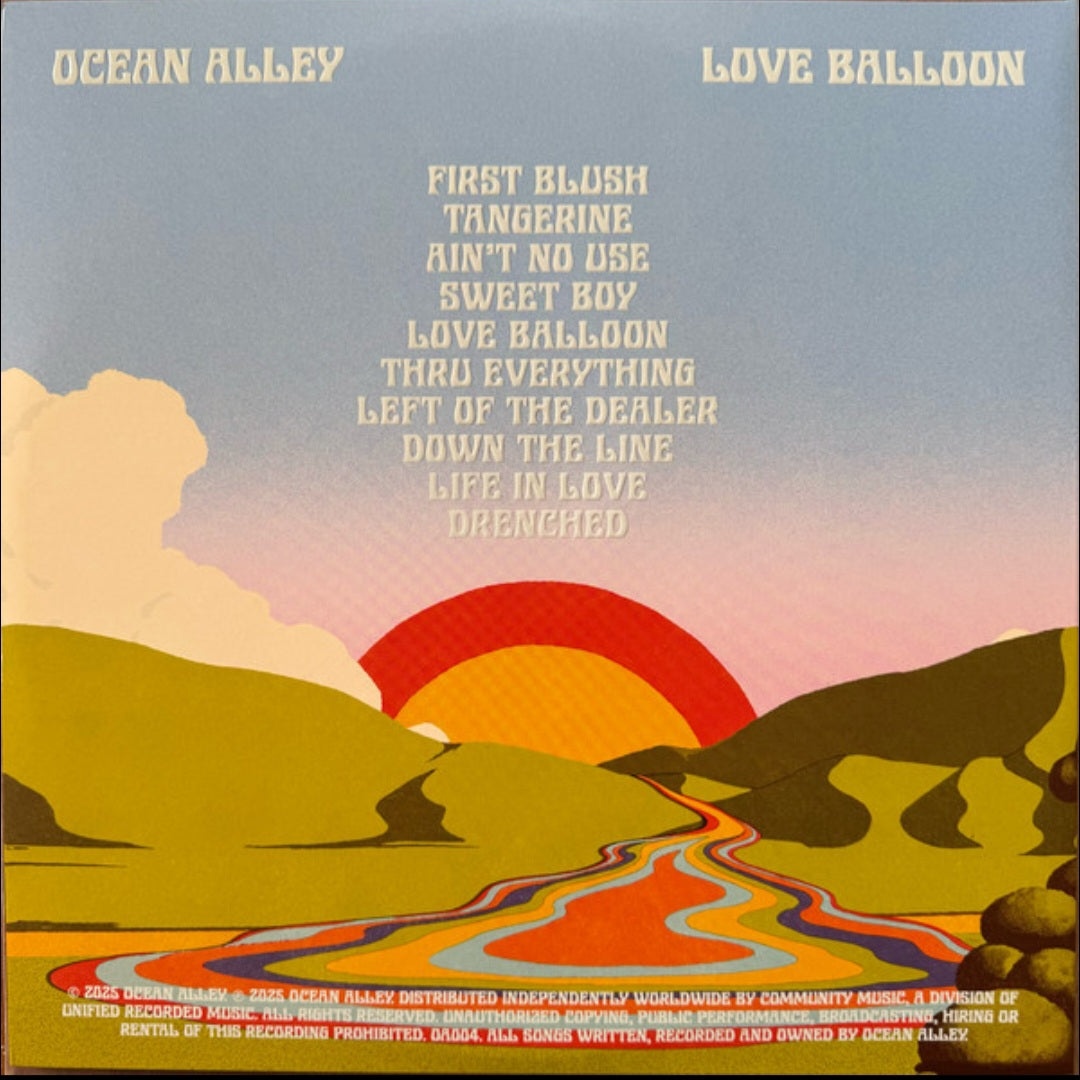 OCEAN ALLEY : LOVE BALLOON LTD LP 180G ORANGE VINYL