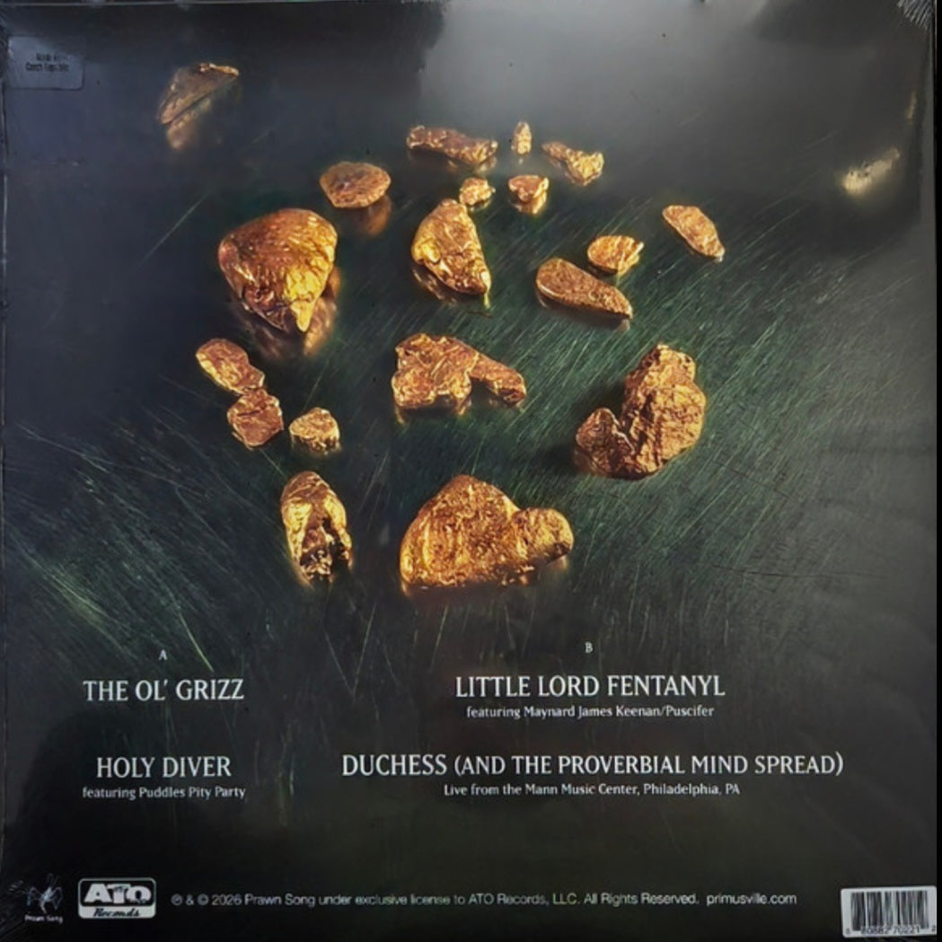 PRIMUS : A HANDFUL OF NUGGS LTD EP 18OG GOLD VINYL