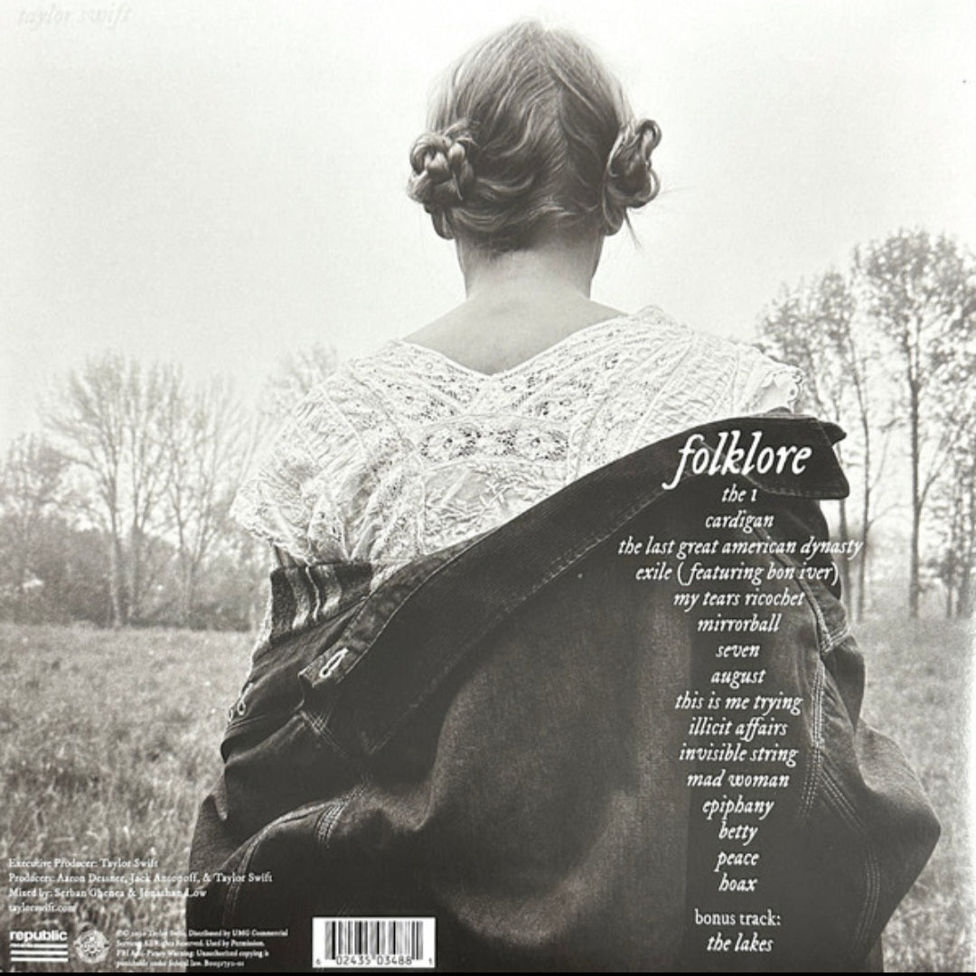 TAYLOR SWIFT : FOLKLORE LTD 2LP 180G FOREST BROWN VINYL