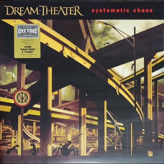 DREAM THEATER : SYSTEMATIC CHAOS LTD 2LP 180G CLEAR VINYL
