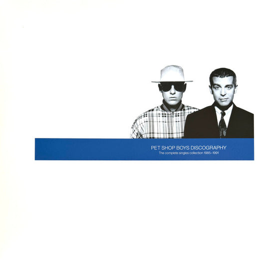PET SHOP BOYS : DISCOGRAPHY THE SINGLES LTD 2LP 180G BLUE VINYL